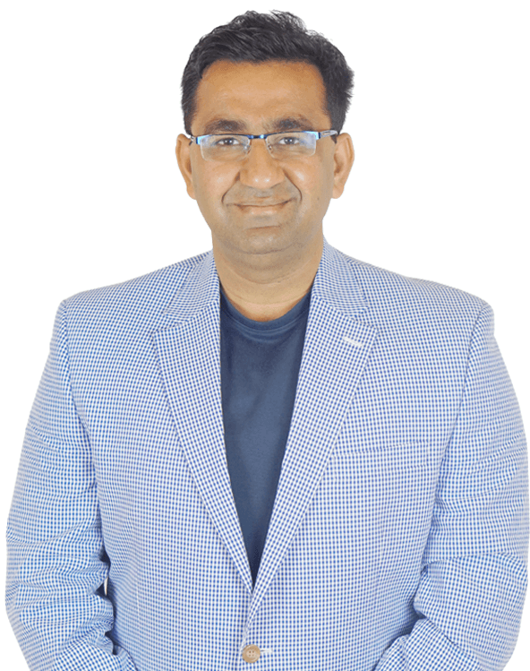 e-GMAT's Top Instructor Rajat Sadana Front Facing Photograph