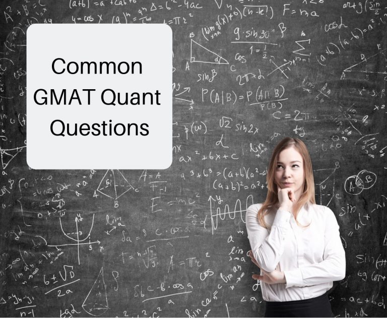 Most Common GMAT Questions