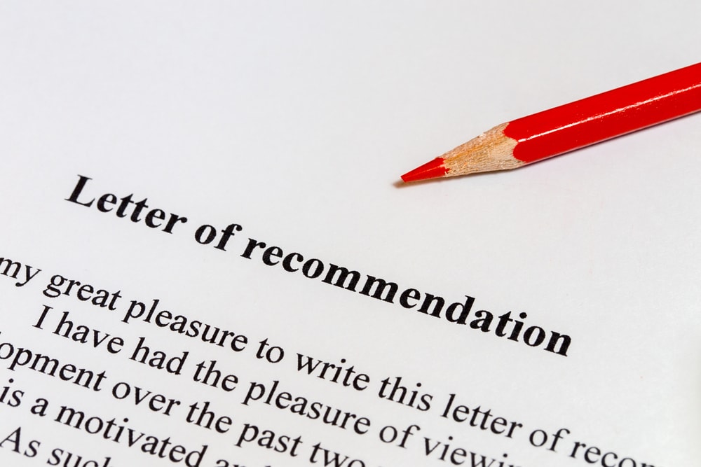 MBA recommendation letter