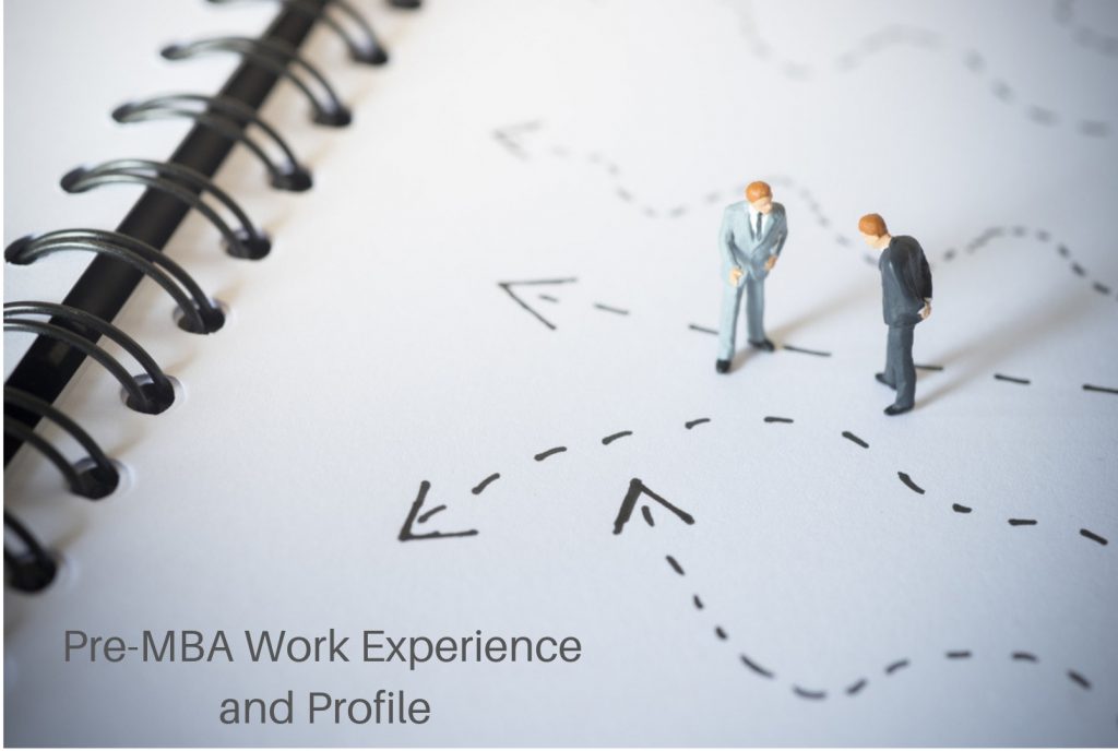 MBA After 5 years of work experience - Pre-MBA Work Experience and Profile