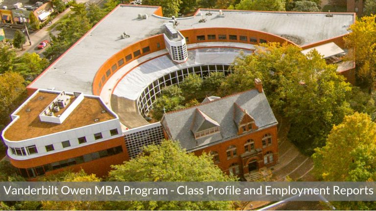 Vanderbilt MBA Program - Owen Graduate School Of Management - Class ...