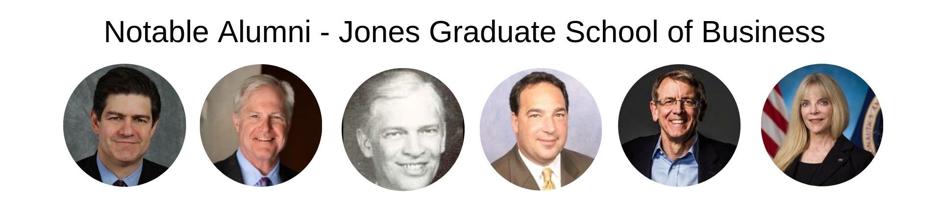 Rice University - Jones Graduate School of Business - Notable Alumni - Rice MBA Program