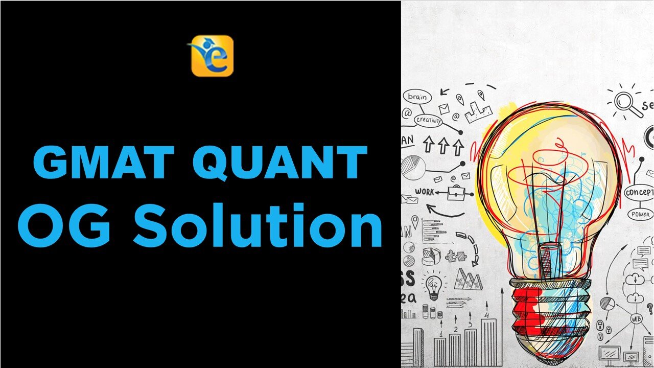 GMAT Quant solution