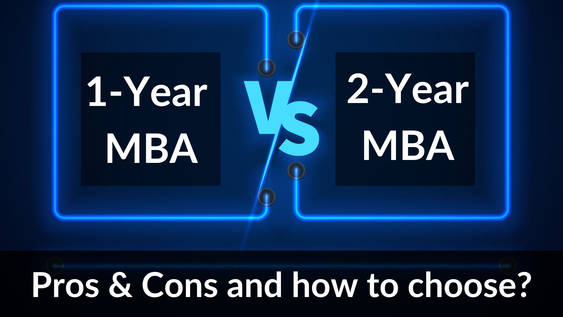 one year vs two year mba