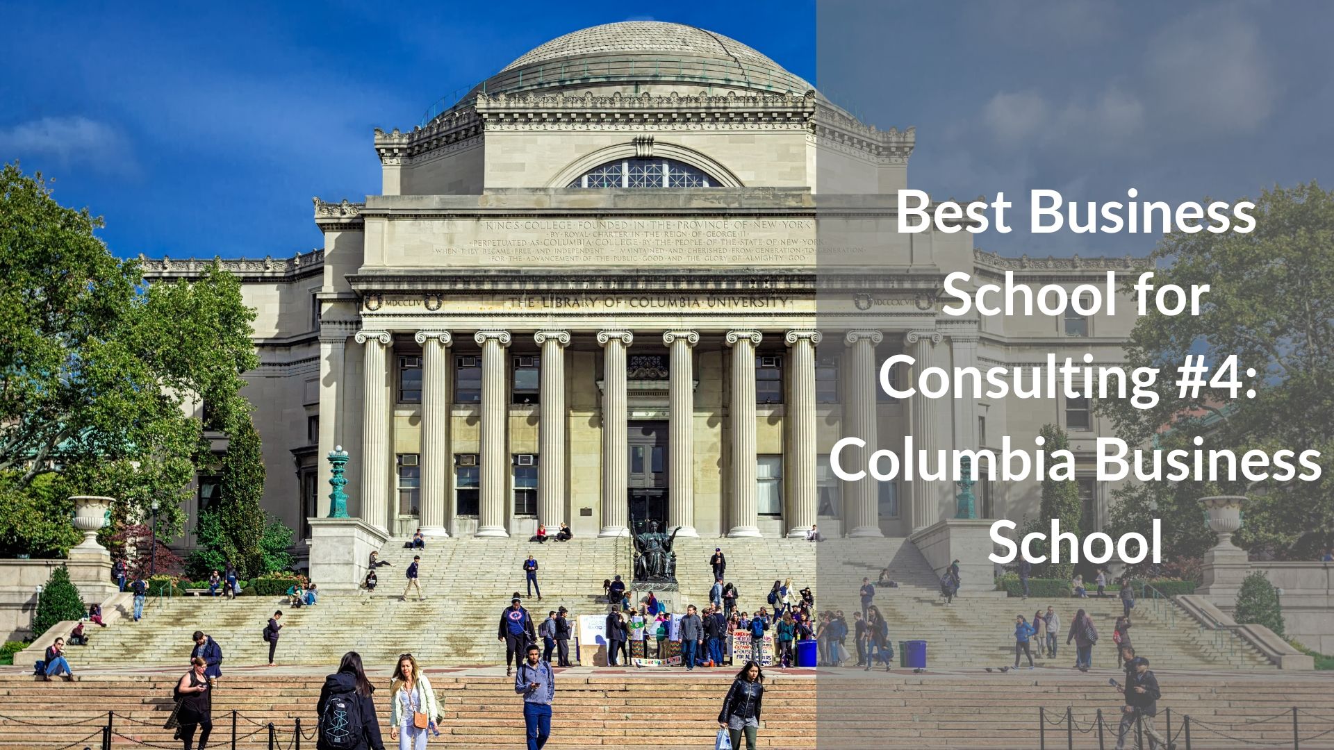 Best Business School for Consulting #4 - Yale School of Management