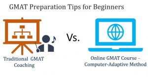 Online adaptive training vs Traditional training- GMAT prep tips