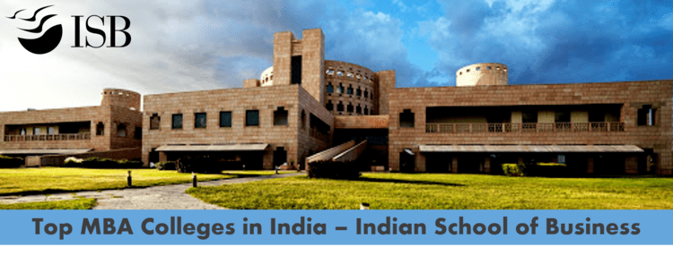 Top business schools in India - ISB