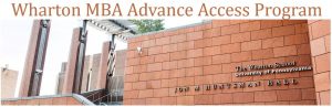 Wharton MBA Advance Access Program