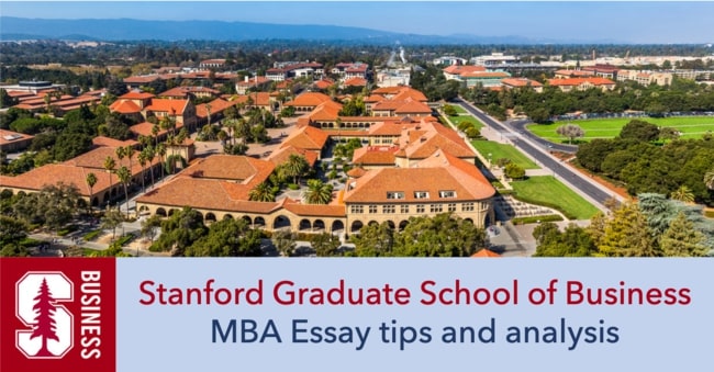 Stanford MBA essay tips and analysis