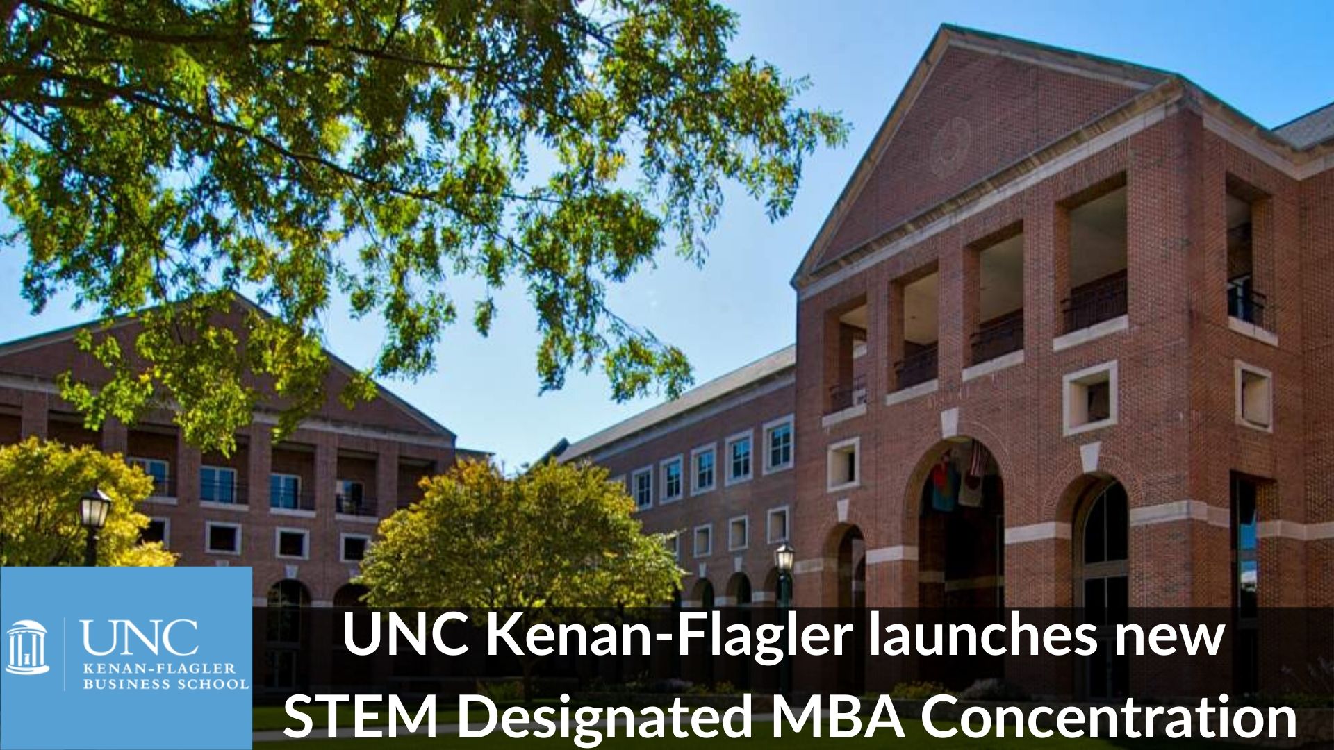 New STEMDesignated MBA Concentration UNC MBA KenanFlagler