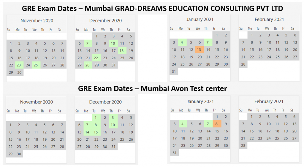 GRE Exam Dates and Test Centers GRE General and Subject Test