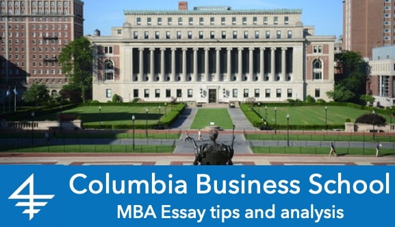 Columbia Business School MBA essay