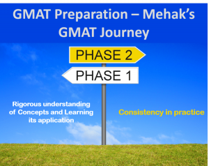 GMAT 730 - Mehak's Journey