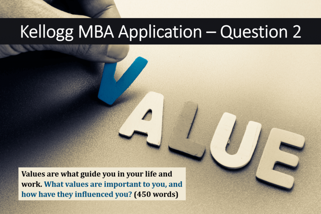 Kellogg MBA Application Question 2 