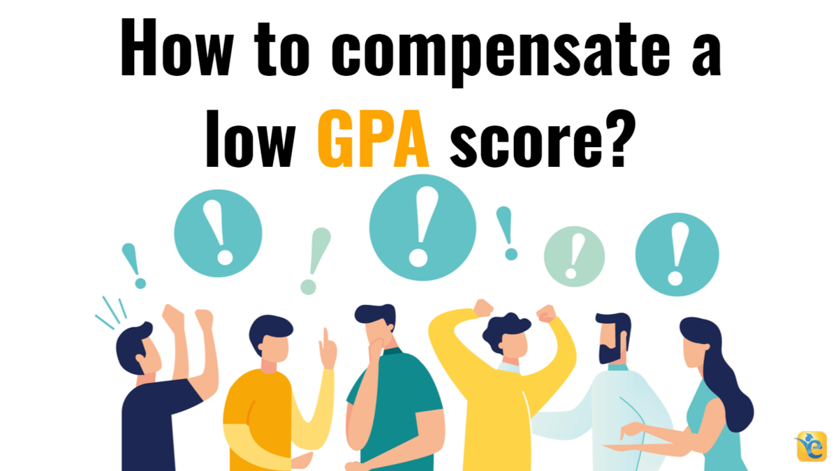 How to compensate a low gpa 