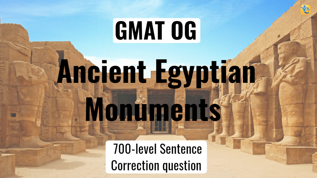 GMAT Sentence correction question - Official guide