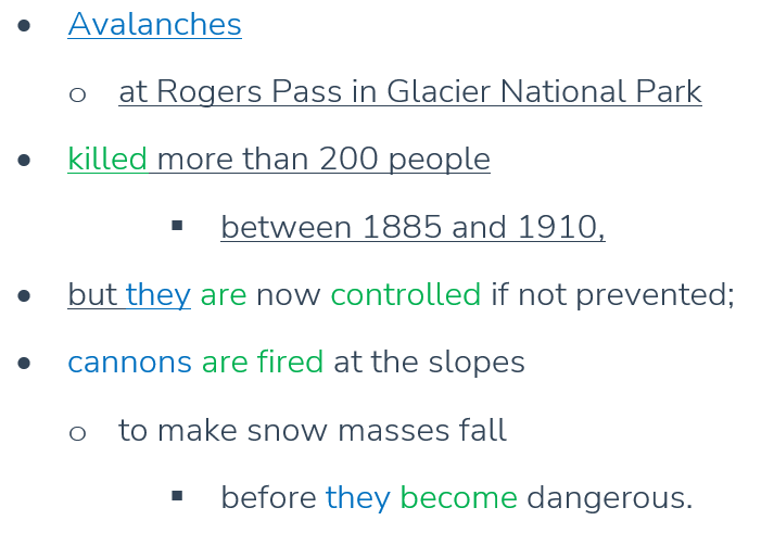GMAT OG question - Avalanches at Rogers Pass in Glacier National Park... 
