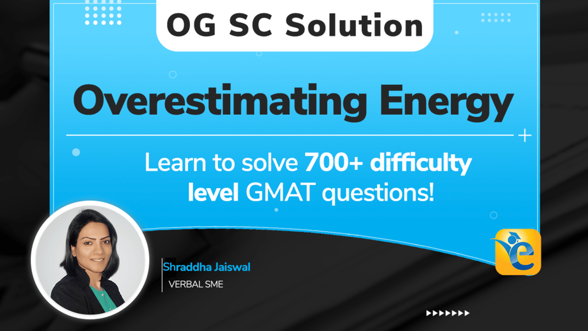 GMAT OG solution - Overestimating energy