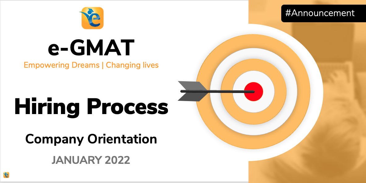 e-GMAT Hiring Process