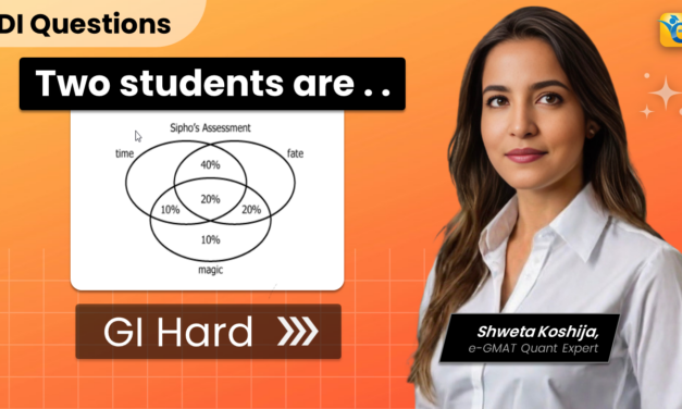 Two students are discussing three themes | Venn Diagram | GMAT | DI | GI | Hard | OG