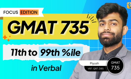 From GMAT 400 to 735: A GMAT Journey of Mindset Transformation & Strategic Mastery