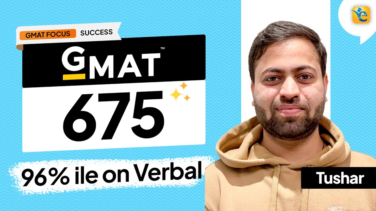 GMAT 675 | Tushar's Triumph on the GFE to Darden Admit