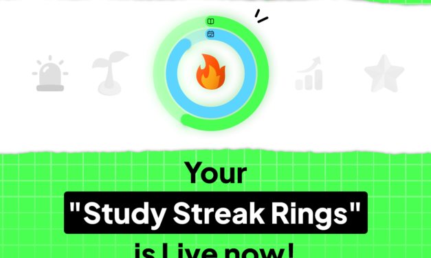 Beyond Time Tracking: Launching your “Study Streak Rings”