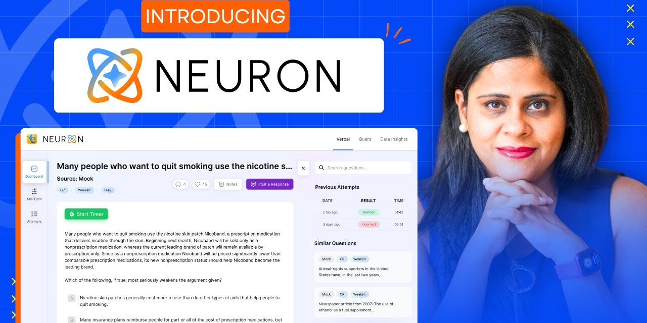 Introducing Neuron: We just solved your biggest problem with OG Practice (And You Probably Didn’t Even Know You Had It) 