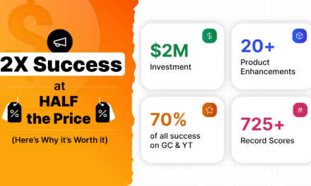 2X the Success Rate at HALF the Price 