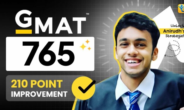 From 555 to 765: An Engineer’s Process-Driven GMAT Transformation