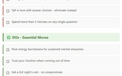 GMAT Test Day: Last-Minute Tips That Actually Matter
