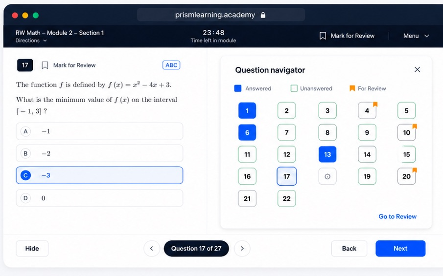 Question navigator