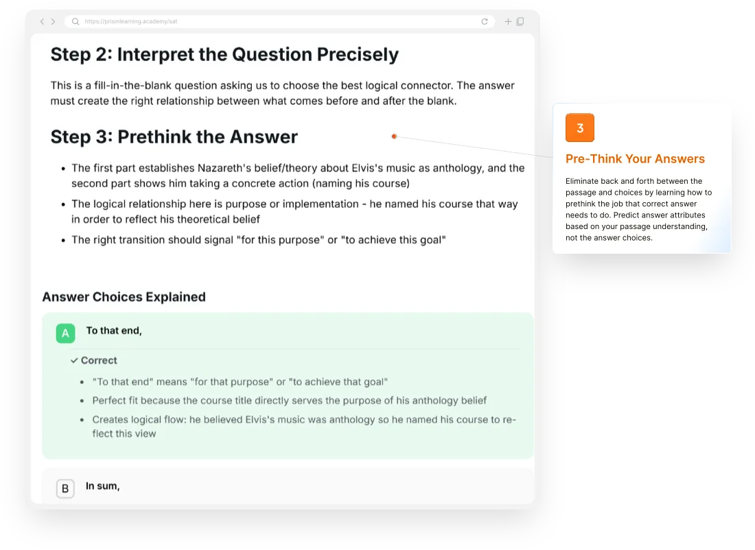 Reading and Writing solution — example 3